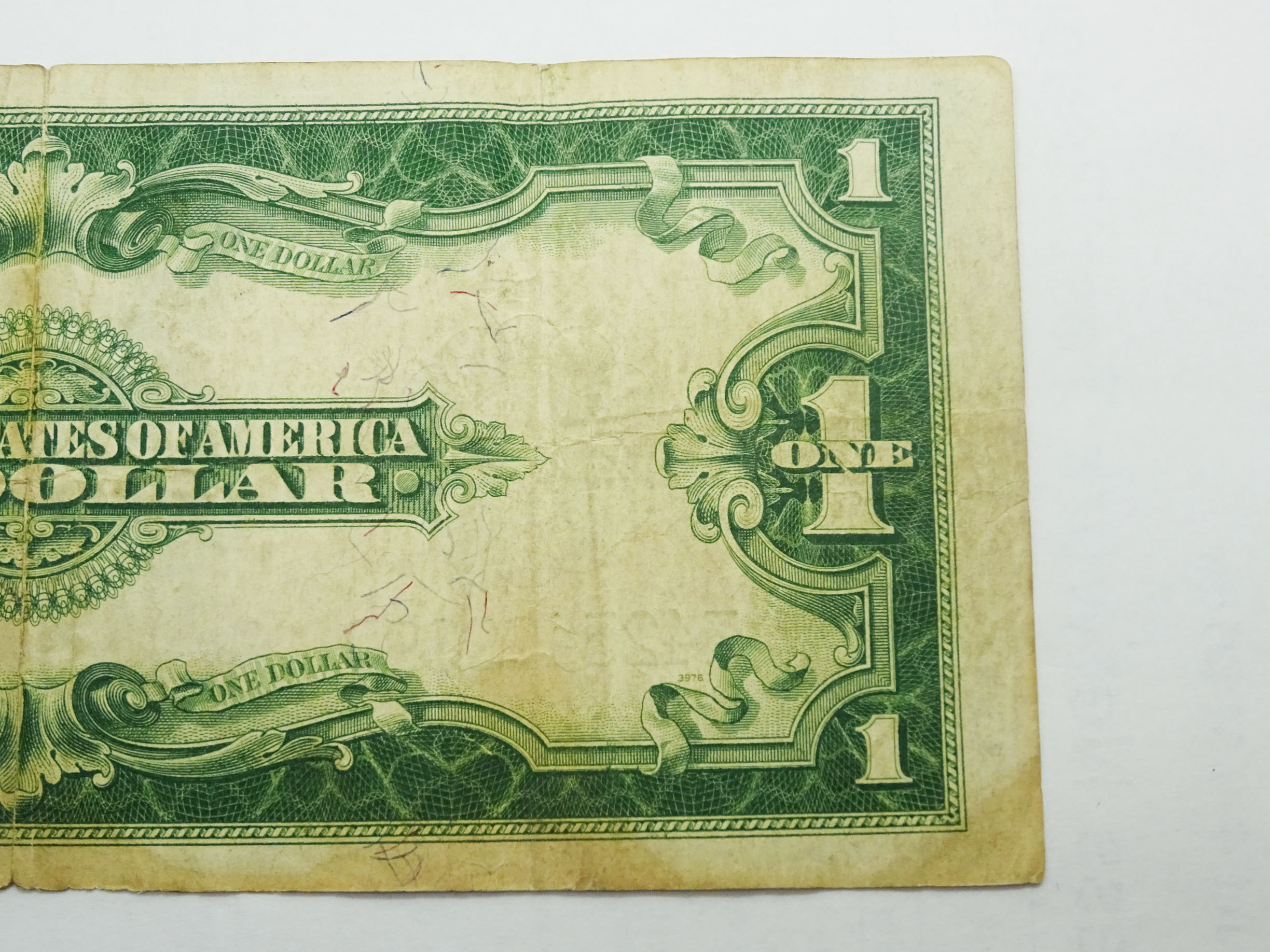 Silver Certificates (1878-1923) - USA : 1 Dollar 1923 F/VF * SILVER  CERTIFICATE* P-342 / ser.# 93557711 LARGE DOLLAR.